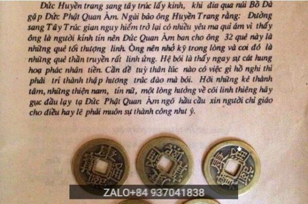 Bói( đồng xu, 32 quẻ quan âm, 2 quyển xem bói, đoán mệnh)